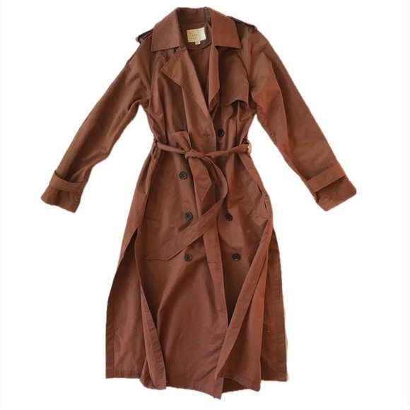 A new day light brown trench coat - Picture 1 of 3